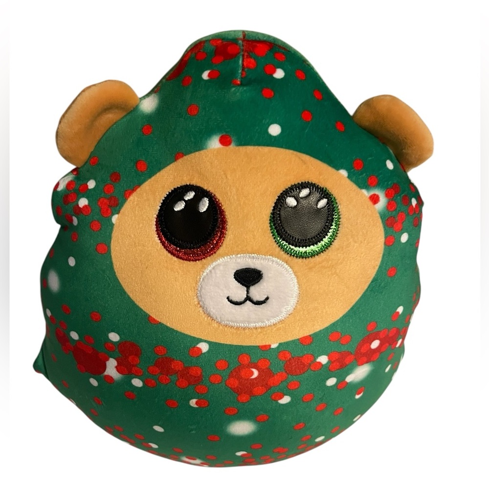 Everett The Christmas Tree Bear Colorful Soft Cuddly Squishy by TY